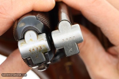 Fabulous Mauser P08 Eagle L Police Rig, 2 Matching Mags, 1940 Date, FB00318 - Image 15 of 20