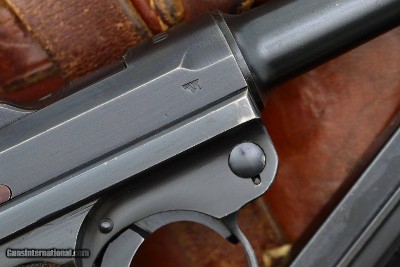 Fabulous Mauser P08 Eagle L Police Rig, 2 Matching Mags, 1940 Date, FB00318 - Image 5 of 20