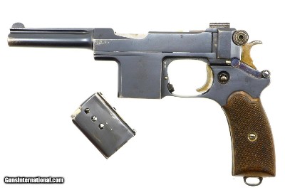 Bergmann Mars, 1903, 9mmB, 843, A-1878 - Image 1 of 17