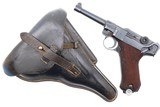 Scarce Mauser, WWII Police Luger, 1942 Dated, Holster, 4086Y, FB00312 - 16 of 23