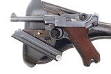 Scarce Mauser, WWII Police Luger, 1942 Dated, Holster, 4086Y, FB00312 - 1 of 23