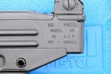 IMI, Uzi Model 45 Pistol, Israel, Boxed UP53741, FB01164 - 6 of 15