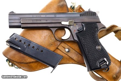 SIG P49, Swiss Military, Transitional Variation, Holster, A113908, FB01034 - Image 1 of 16