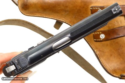 SIG P49, Swiss Military, Transitional Variation, Holster, A113908, FB01034 - Image 9 of 16