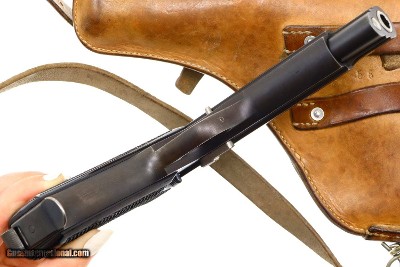 SIG P49, Swiss Military, Transitional Variation, Holster, A113908, FB01034 - Image 10 of 16