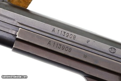 SIG P49, Swiss Military, Transitional Variation, Holster, A113908, FB01034 - Image 3 of 16