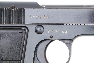 Beretta 1934 Pistol, WWII German Contract, Matching, 0127AA, FB00512 - Image 4 of 11
