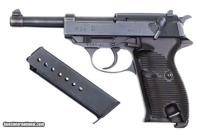 Walther P38-AC42 Pistol, WWII, 5531j, FB01243