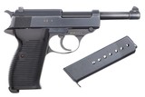 Walther P38, ac 45, Zero Series, German Miltary Pistol, 026103, FB01247 - 2 of 13