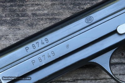 SIG, P210-3, Swiss Basel Police, 9mmP, P8749, I-929 - Image 4 of 15