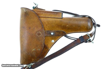 Swiss SIG P49 Military Holster, “60” w/ “66” Date Shoulder Strap, X-233