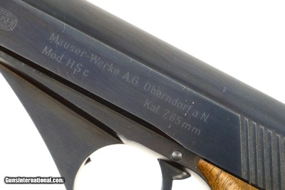 Outstanding Mauser HSc, Military German Police Pistol, Eagle L, FB00988 - Image 11 of 12