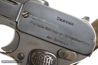 Military Dreyse, Model 1907 Pistol, Imperial Accepted,160563, FB00989 - Image 4 of 10