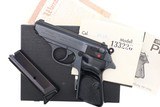 Walther PPK/S .22 LR, Near New In Box, Literature, 1332265, FB01230