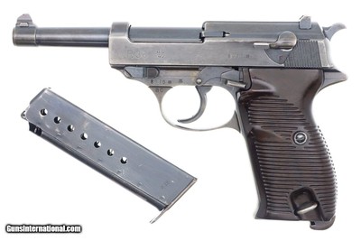 Walther P38, AC 40, Matching Mag, WWII German Military, 8976a, FB01240