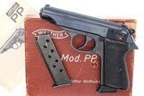 Walther PP Pistol, German Niedersachsen Police, Boxed, 349260, FB01233 - 2 of 12