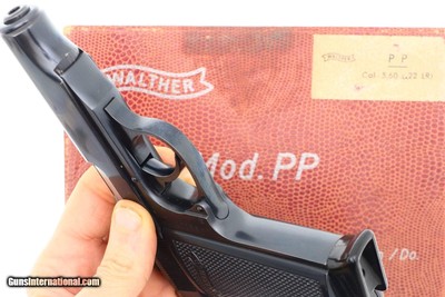Walther PP Pistol, .22 LR, Post War, Matching Box, 27086 LR, FB01236 - Image 4 of 14