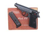 Walther PP Pistol, .22 LR, Post War, Matching Box, 27086 LR, FB01236 - 1 of 14