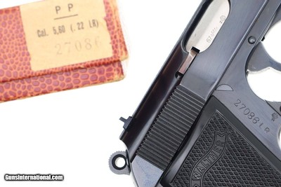 Walther PP Pistol, .22 LR, Post War, Matching Box, 27086 LR, FB01236 - Image 12 of 14