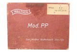 Walther PP Pistol, .22 LR, Post War, Matching Box, 27086 LR, FB01236 - 13 of 14