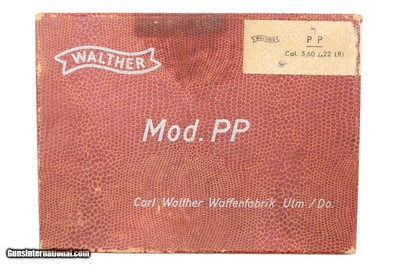 Walther PP Pistol, .22 LR, Post War, Matching Box, 27086 LR, FB01236 - Image 13 of 14