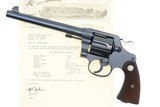 Fabulous, Colt New Service Revolver, Factory Letter, 332133, FB01237 - 1 of 12