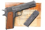 Colt 1911, Augusta Arsenal, Original Shipping Box, 264376, FB01292 - 2 of 12