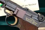 Spectacular Mauser, Luger, P08, German Navy Commemorative, Cased, FB01297 - 3 of 12