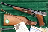 As New, Mauser Luger Carbine, 75 year, Cased, K095von250, FB01299 - 1 of 14