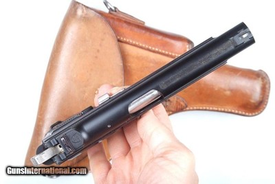 SIG, P49, Matte Finish, Military, Late Production, Holster, A179815, I-788 - Image 5 of 14