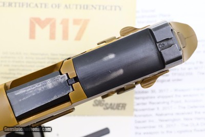SIG, M17, U.S. Military Surplus, TF002359, FB00566 - Image 9 of 16
