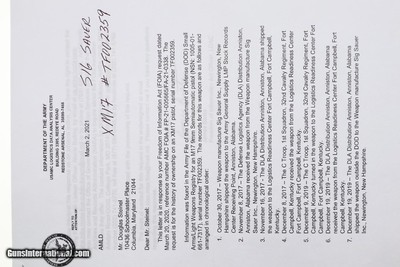 SIG, M17, U.S. Military Surplus, TF002359, FB00566 - Image 6 of 16