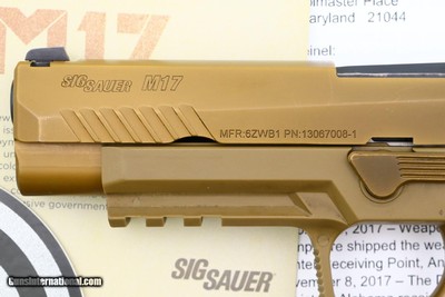 SIG, M17, U.S. Military Surplus, TF002359, FB00566 - Image 3 of 16