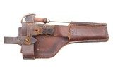 Mauser C96 Red 9 Leather Carrier, LZA Rework, X-335