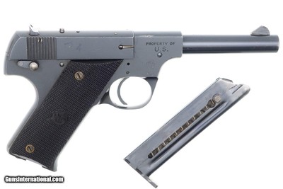 High Polish High Standard Model B, Matching Slide, WWII U.S., FB01310 - Image 2 of 10