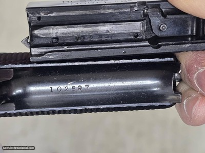 High Polish High Standard Model B, Matching Slide, WWII U.S., FB01310 - Image 9 of 10