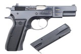 Beautiful, early CZ 75 pistol, short rail, high polish, 18997, FB01311 - 2 of 13