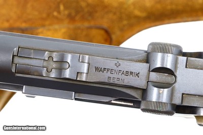 Waffenfabrik Bern, 1924, Swiss Military Luger, Holster, 24480, FB00043 - Image 16 of 22