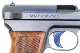 NEAR NEW Commercial Mauser 1914 Pocket Pistol 459236, FB01189 - 3 of 10