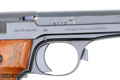 Walther, 1925, Olympia Pistol, Standard Configuration, 4773, FB00527 - Image 4 of 11