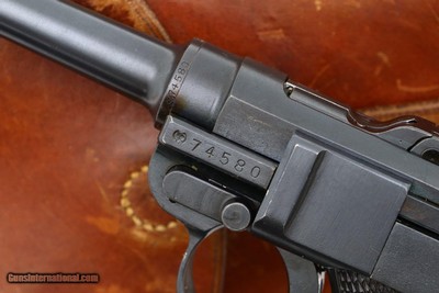 Gorgeous, Late Bern 1929 Swiss Luger Military Rig, 74580, FB00068 - Image 6 of 18