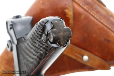 Gorgeous, Late Bern 1929 Swiss Luger Military Rig, 74580, FB00068 - Image 4 of 18
