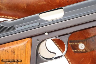 Beautiful Early Swiss Military SIG P49, High Polish, Holster, FB00073 - Image 3 of 17
