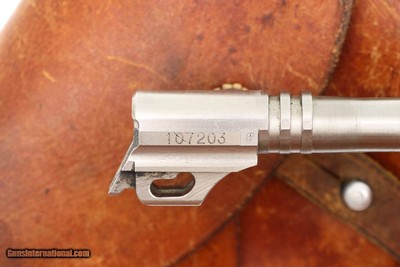Beautiful Early Swiss Military SIG P49, High Polish, Holster, FB00073 - Image 9 of 17