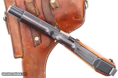 Beautiful Early Swiss Military SIG P49, High Polish, Holster, FB00073 - Image 12 of 17