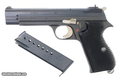 Beautiful SIG P210-4 German Border Patrol Pistol, Holster, FB00075 - Image 4 of 18