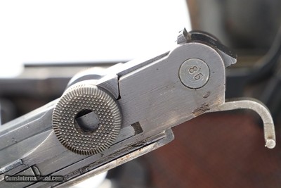 Scarce Mauser, WWII Police Luger, 1942 Dated, Holster, 4086Y, FB00312 - Image 5 of 23