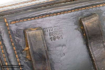 Scarce Mauser, WWII Police Luger, 1942 Dated, Holster, 4086Y, FB00312 - Image 21 of 23