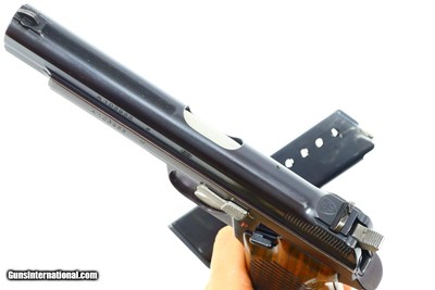 Gorgeous, unaltered, SIG, P49, Swiss Military pistol, A103953, I-1177 - Image 5 of 12