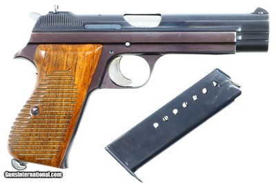 Gorgeous, unaltered, SIG, P49, Swiss Military pistol, A103953, I-1177 - Image 2 of 12